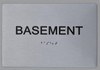 Basement Floor Number  The Sensation line Sign