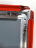 Document Frame Inches Front Loading Quick Poster Change, Wall Mounted, Heavy Duty Compliance Frame