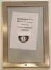 Elevator Certificate Notice Frame