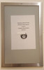 Elevator Certificate Frame Stainless Steel Commercials Frame