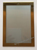 Elevator frame -Brushed Gold Stainless Steel Notice Frame