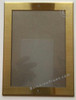 Elevator frame -Brushed Gold Stainless Steel Building Notice