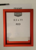 Elevator Inspection Frame  Red Frame