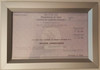 License Frame New York City NYC