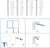 Lockable Poster Poster Commercial Frame