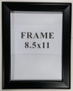 Bulletin Frame Black Inches Front Loading Quick Poster Change, Wall Mounted, Heavy Duty