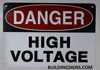 Danger HIGH Voltage
