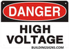 Danger HIGH Voltage Sign