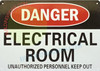 DANGER:ELECTRICAL ROOM SIGN