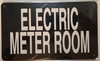Electric Meter Room Sign