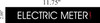 Electric Meter Sign