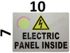 Electrical Panel Inside Sign