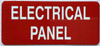 Electrical panel Signage -The Mont argent line.