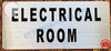 Electrical Room Signage -The Mont Argent Line.
