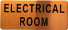 ELECTRICAL ROOM SIGN - The Gold Mountain Line