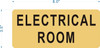 ELECTRICAL ROOM Signage - The Gold Mountain Line