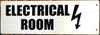 Electrical Room Signage -Two-Sided/Double Sided Projecting, Corridor and Hallway Signage -The Hallway Line