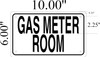 Elevator Control Room Sign