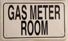 Elevator Control Room  Safety Sign