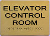 Elevator Control Room  -Gold The Sensation line