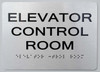 Elevator Control Room  -Tactile Touch Braille  The Sensation line