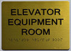 Elevator Equipment Room -Gold The Sensation line