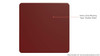 Elevator floor 6  Compliance Sign/jamb plate floor 6  Compliance Sign letters/Image & Grade 2 Braille - Includes Red Adhesive pad for Easy Installation - The Sensation line