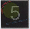 ELEVATOR FLOOR NUMBER 5  Safety Sign- ELEVATOR JAMB PLATE FLOOR 5  Safety Sign -THE IRON LINE