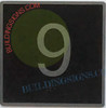 ELEVATOR FLOOR NUMBER 9 Signage- ELEVATOR JAMB PLATE FLOOR 9 Signage -THE IRON LINE