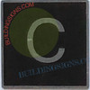 ELEVATOR FLOOR NUMBER C - ELEVATOR JAMB PLATE FLOOR C  -THE IRON LINE