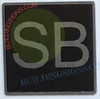 ELEVATOR FLOOR NUMBER SB Signage- ELEVATOR JAMB PLATE FLOOR SB Signage -THE IRON LINE
