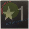 ELEVATOR FLOOR NUMBER STAR 1 Signage- ELEVATOR JAMB PLATE FLOOR STAR 1 Signage -THE IRON LINE