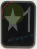 ELEVATOR FLOOR NUMBER STAR 1 - ELEVATOR JAMB PLATE STAR 1  -THE IRON LINE