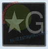 ELEVATOR FLOOR NUMBER STAR G  Safety Sign- ELEVATOR JAMB PLATE FLOOR STAR G  Safety Sign -THE IRON LINE