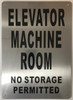 Elevator Machine Room  Potere d'argento Line