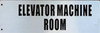 Elevator Machine Room Signage-Two-Sided/Double Sided Projecting, Corridor and Hallway Signage -The Hallway Line