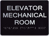 Elevator Mechanical Room  Black The Sensation line