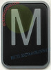 ELEVATOR MEZZANINE LEVEL Signage- ELEVATOR JAMB PLATE MEZZANINE LEVEL FLOOR Signage -THE IRON LINE