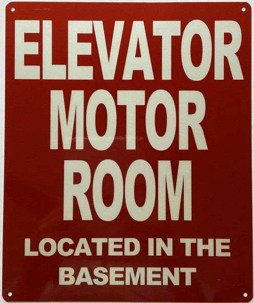 ELEVATOR MOTOR ROOM LOCATED IN THE BASEMENT