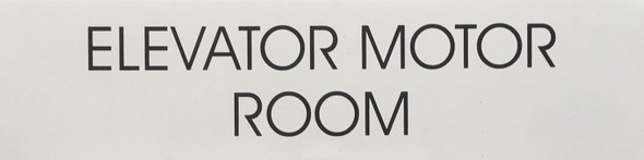 Elevator Motor Room