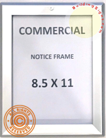 Elevator Notice  Wall Frame