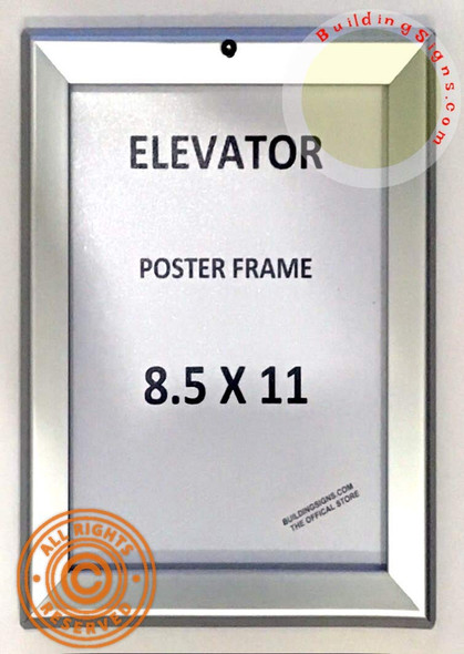 Elevator Poster  Wall Frame Elevator Advertisement  Wall Frame