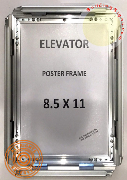 Elevator Poster Frame Elevator Advertisement Frame