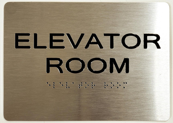 Elevator Room  -Tactile Touch Braille  The Sensation line