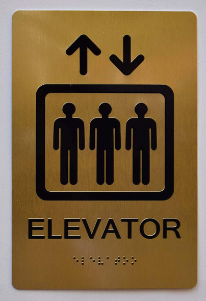 ELEVATOR  - GOLD The sensation line