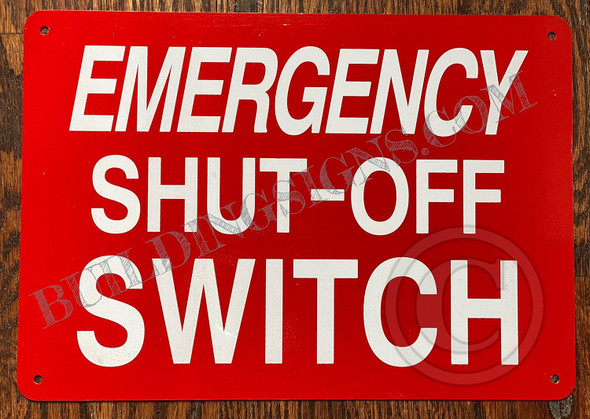 Emergency Shut-Off Switch