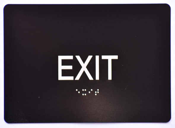 EXIT Sign Black The Sensation line