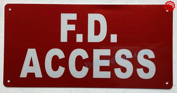 F.D. Access , Fire Department Access