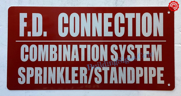 F.D. CONNECTION COMBINATION SYSTEM SPRINKLER-STANDPIPE