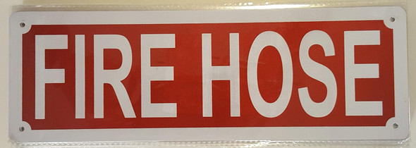 Fire Hose Sign